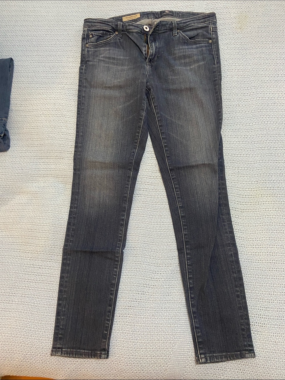 AG Adriano Goldschmied Women’s Charcoal dark blue Skinny Jeans